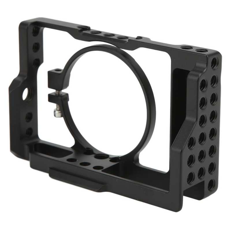Metal Camera Cage Camera Cage 1/4 Inch Threaded Hole for Sony RX100 M6 SLR Camera