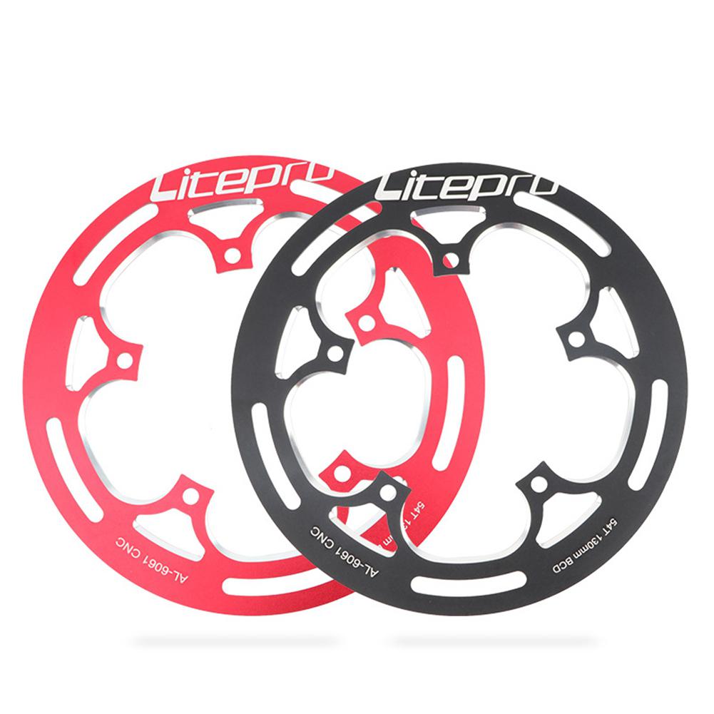50t 52t 53t 54t Single Chainring Aluminium Alloy Bicycle Chain Ring Chain Wheel Ring Protective Cover Cycling Accessories