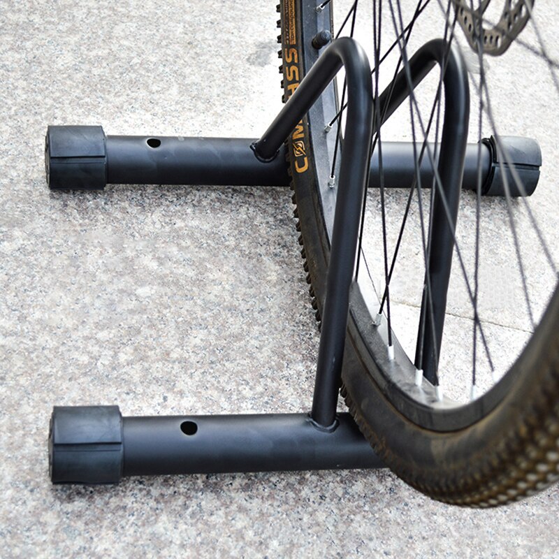Bicycle Parking Rack Plug-In Display Rack MTB Mountain Road Bike Park Stand Support Side Kick Stand Foot Brace