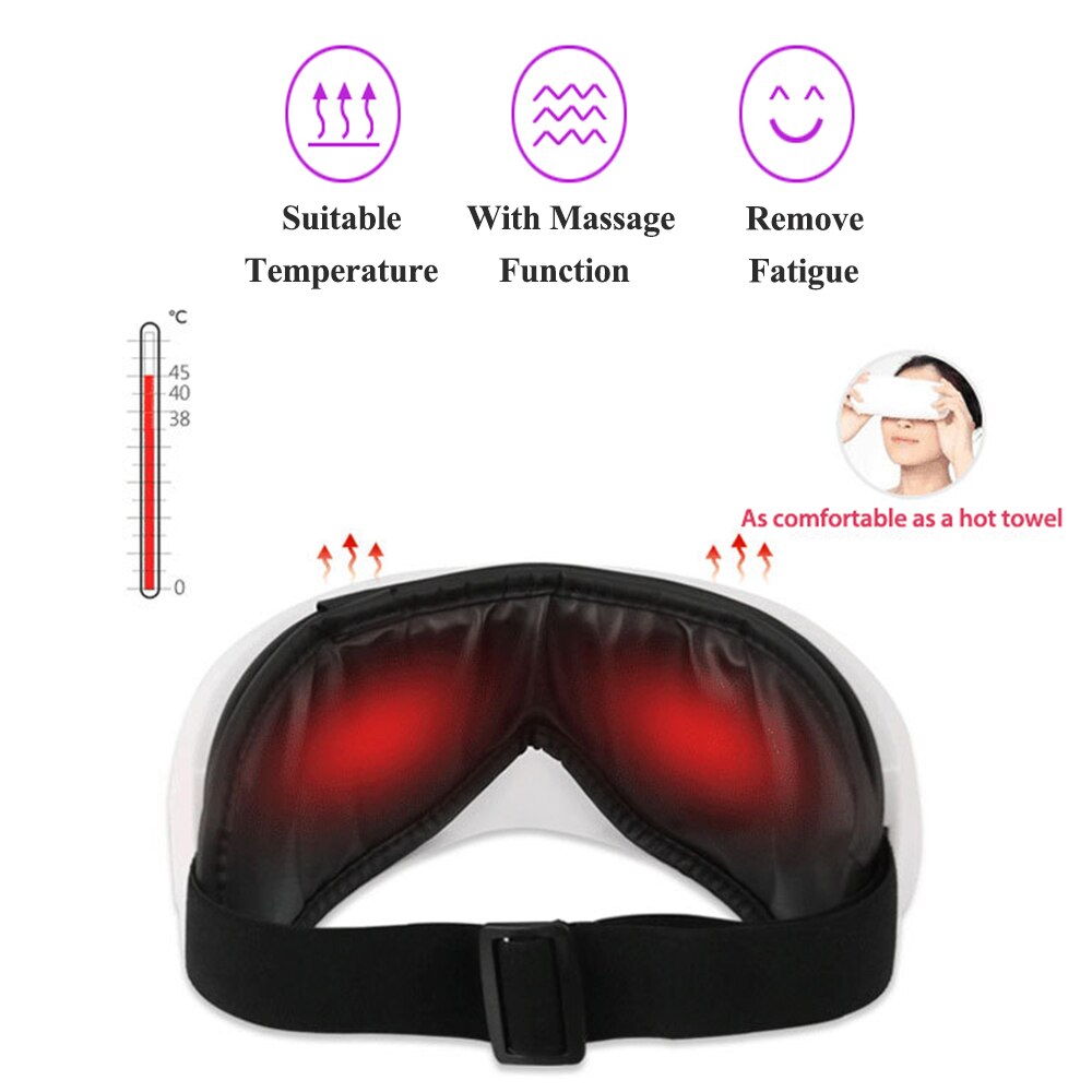 Anada Smart Eye Stimulator Elektrische Trillingen Oog Massager Rimpel Vermoeidheid Verlichten Luchtdruk Therapie Massage Eye Care Tool