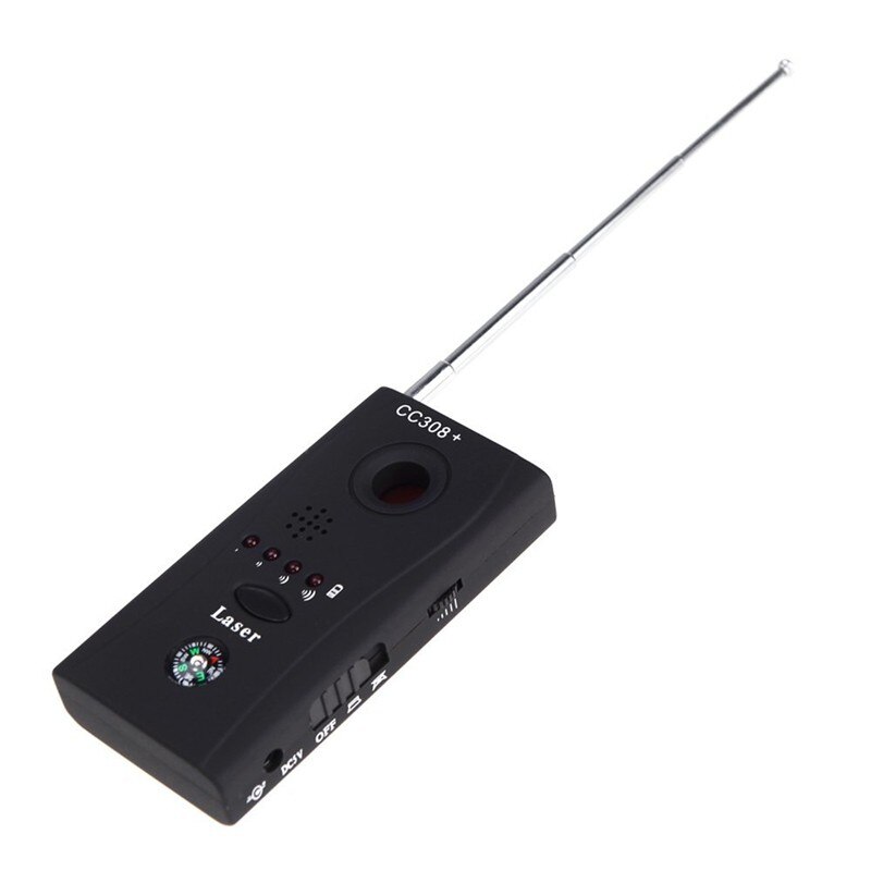 CC308 + Full Range Draadloze Anti-Candid Anti-afluisteren RF Signaal Detector GSM Device Finder Full-frequentie detector