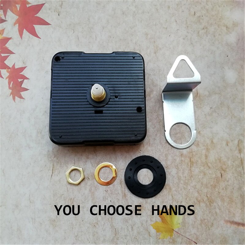 10PCS 13MM Shaft Sweep Silent Clock Quartz Movement Fit Up with Clock Hands DIY Wall Clock