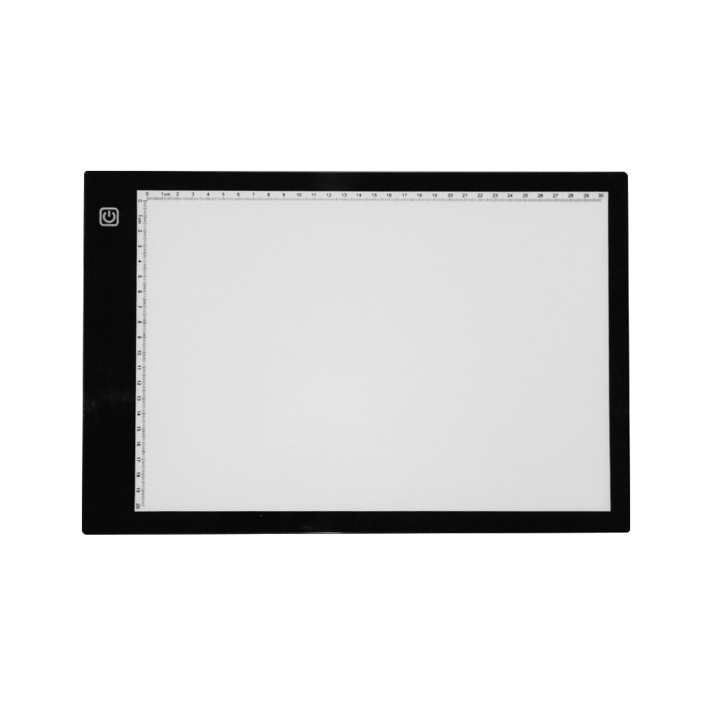 A4 Ultra-mince lumière Pad traceur USB alimenté LED Artcraft boîte à lumière copie conseil 3 niveaux réglable luminosité pour les artistes dessin