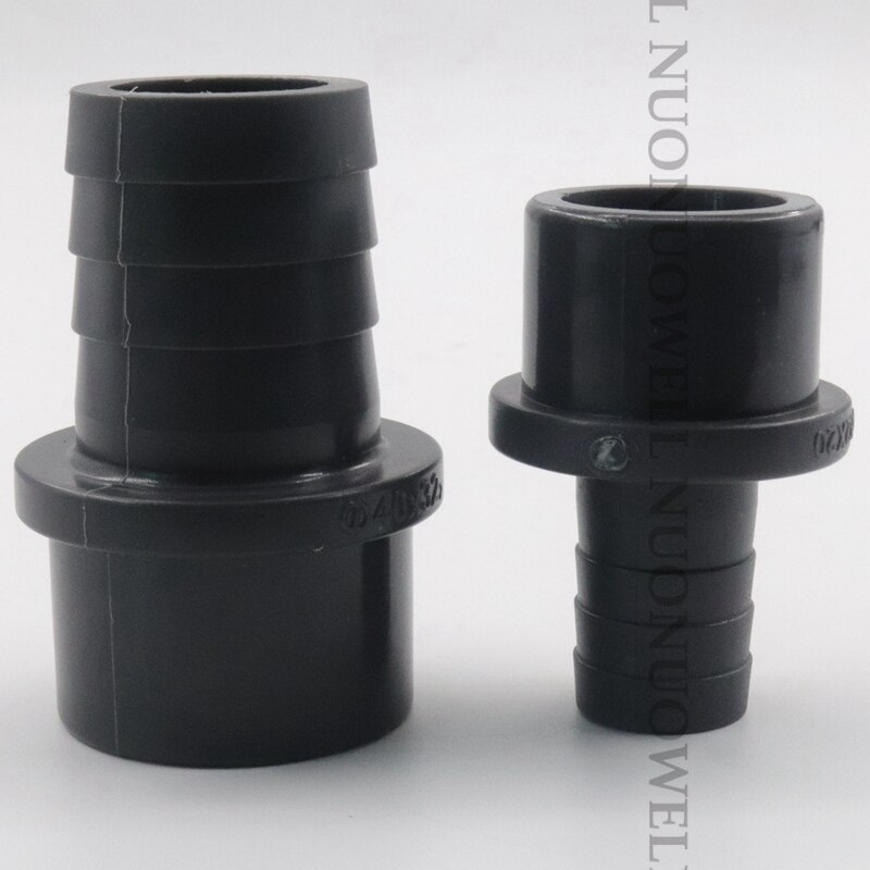 1 ~ 20Stck 32 ~ 40mm Flache Zu 16 ~ 40mm Pagode Kunststoff Stecker Bewässerung Adapter Aquarium rohr Montage Aquarium Schlauch Widerhaken Gelenke