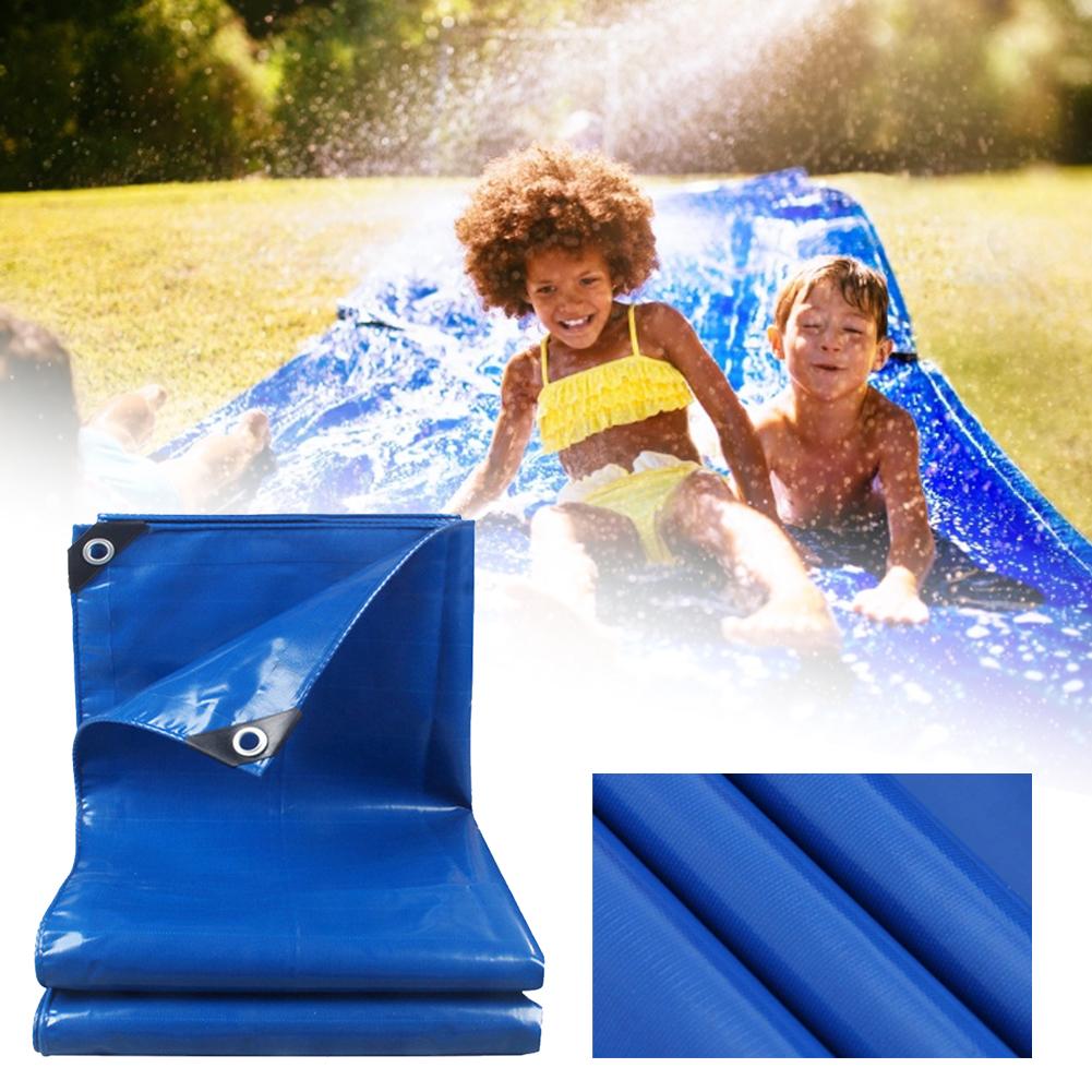 4m Giant Surf Water Slide Fun Lawn Water Slides Pools For Kids Summer PVC Games Center Backyard Outdoor Children Adult Toys