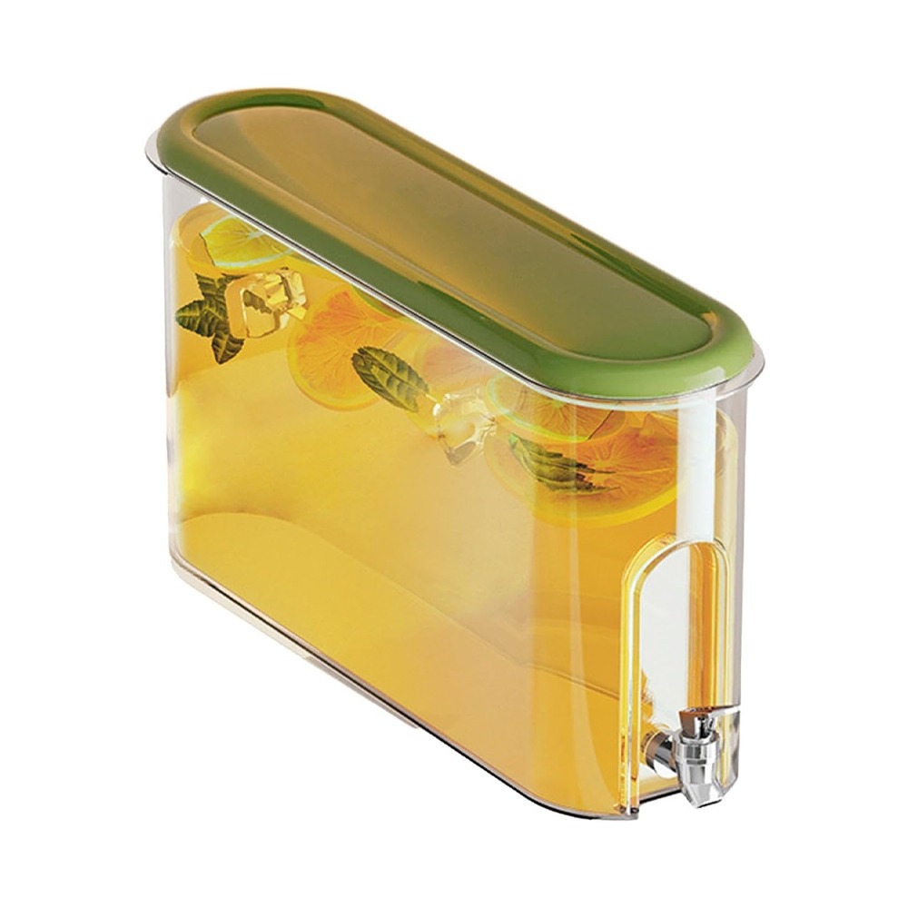 Beste waterkoker voor in de koelkast, drankdispenser met 4l watertanks en kraan, bpa-vrij, geschikt voor feestjes en dagelijks gebruik.: Chocolade