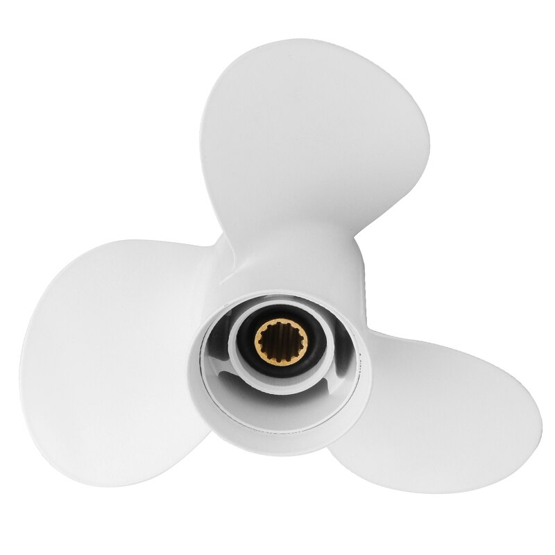 11 3/8X12 90mm Marine Propeller 3 Blades Boat Outboard Propeller For Yamaha 40 48 50 55 60HP Aluminum 13 Spline Tooths Diameter
