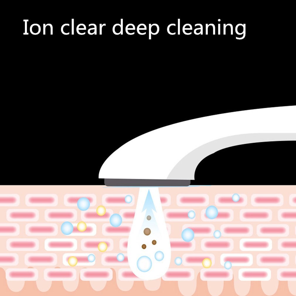 Electric Beauty Instrument Ultrasound Ion Face Lift Facial Cleaning Wrinkles Removal Beauty Device Ultrasound Skin Care