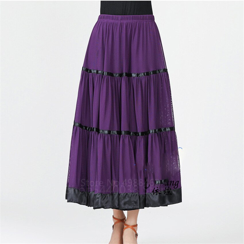 Flamenco Kleid Zigeuner Tanzen Kleidung Bühne Leistung tanzen Kostümich Spleißen Felsen Frauen Weibliche Elegante Tänzerin Wettbewerb