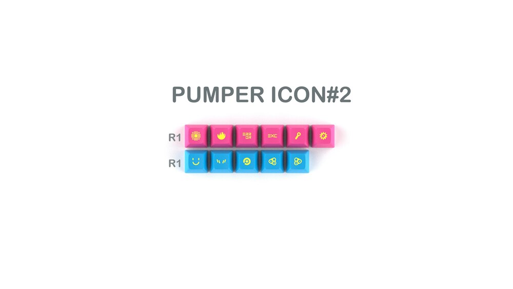 Domikey sa abs doubleshot keycap pumper punk sa profile for mx stem keyboard poker 87 104 gh60 xd64 xd68 xd84 xd96 xd87 cyber: Sa cp icon b  x1