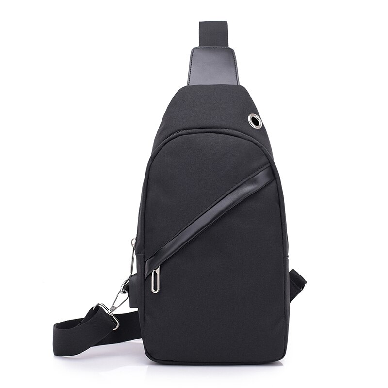 Fengdong femme une épaule fronde poitrine sac mini sacs de messager multifonction sport sac à dos petit sac à bandoulière fille sac à dos: black
