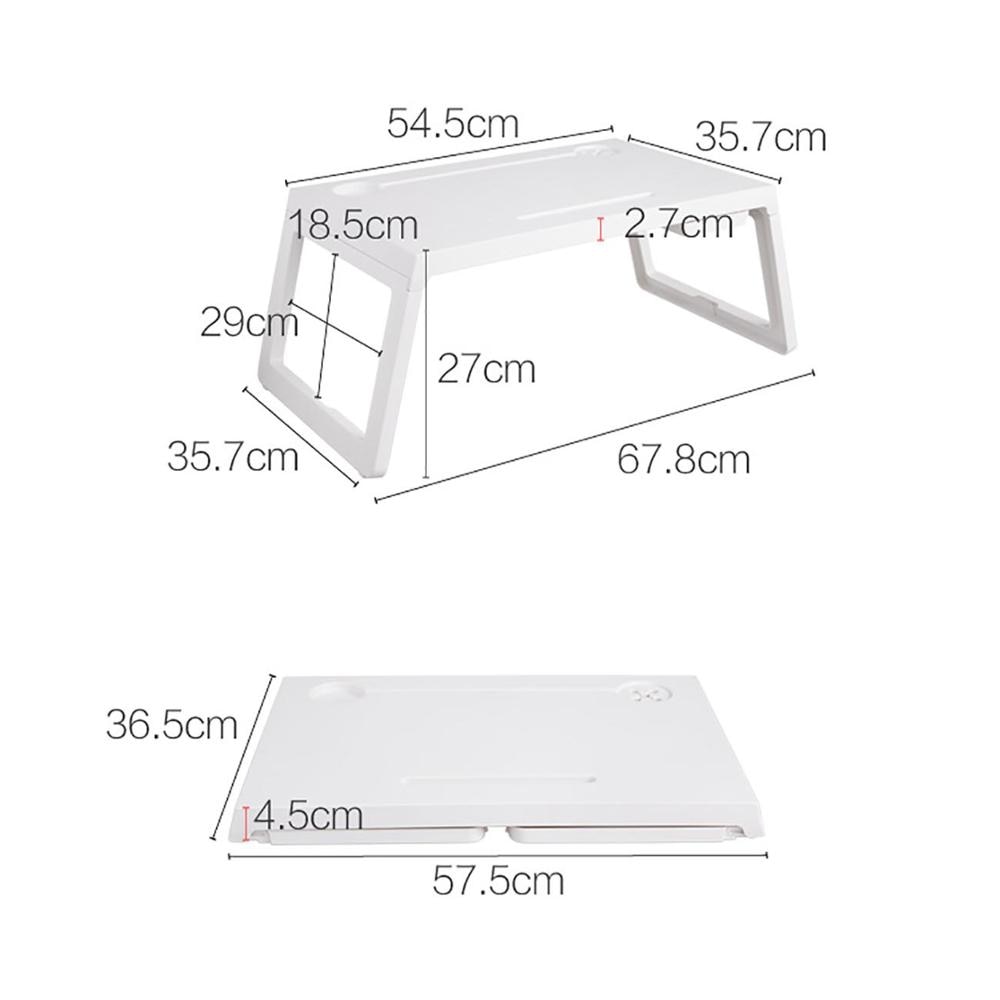 Foldable Portable Laptop Bed Table Stand Rack Computer Reading Kids Study Table Small Table Anti-Skid Table Home Furniture