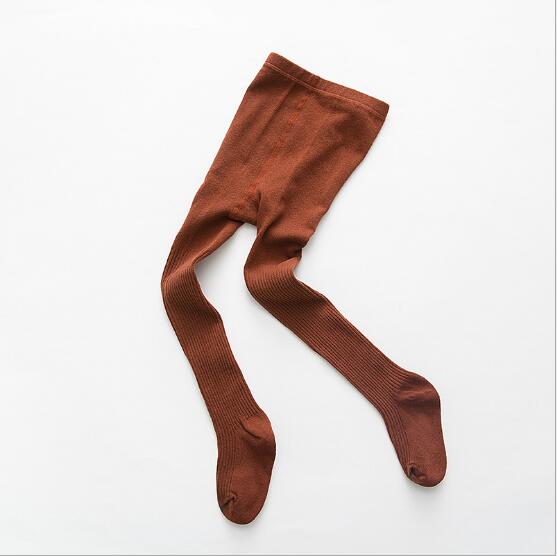 Autumn Winter Child Leggings Cotton Warm Pure Color Kids Boys Girls Pantyhose: 5 / 5 to 7 year