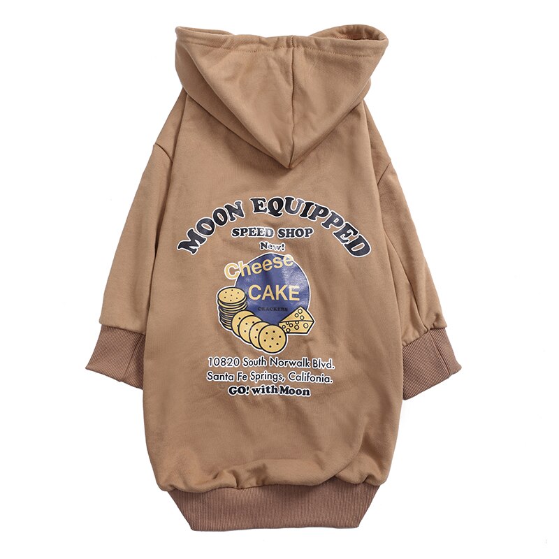 Grand pull pour chien, vêtements d&#39;automne et d&#39;hiver, Golden Retriever, Doberman, Labrador, veste avec chapeau, chemises, accessoires pour chiens