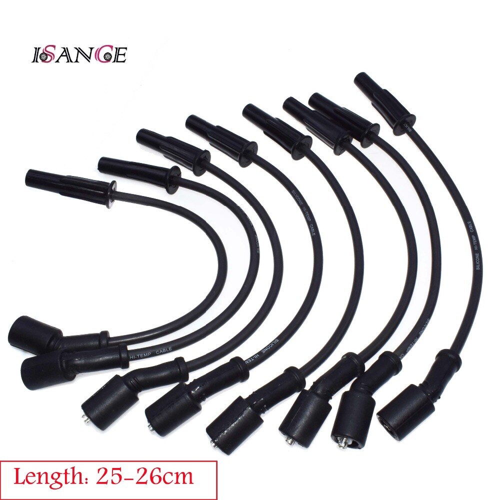 Serie ISANCE, conjunto de Cables de bujía de encendido para Chevrolet GMC ISUZU Express 1500 Astro Savana 1500 OLDSMOBILE 1996-2007