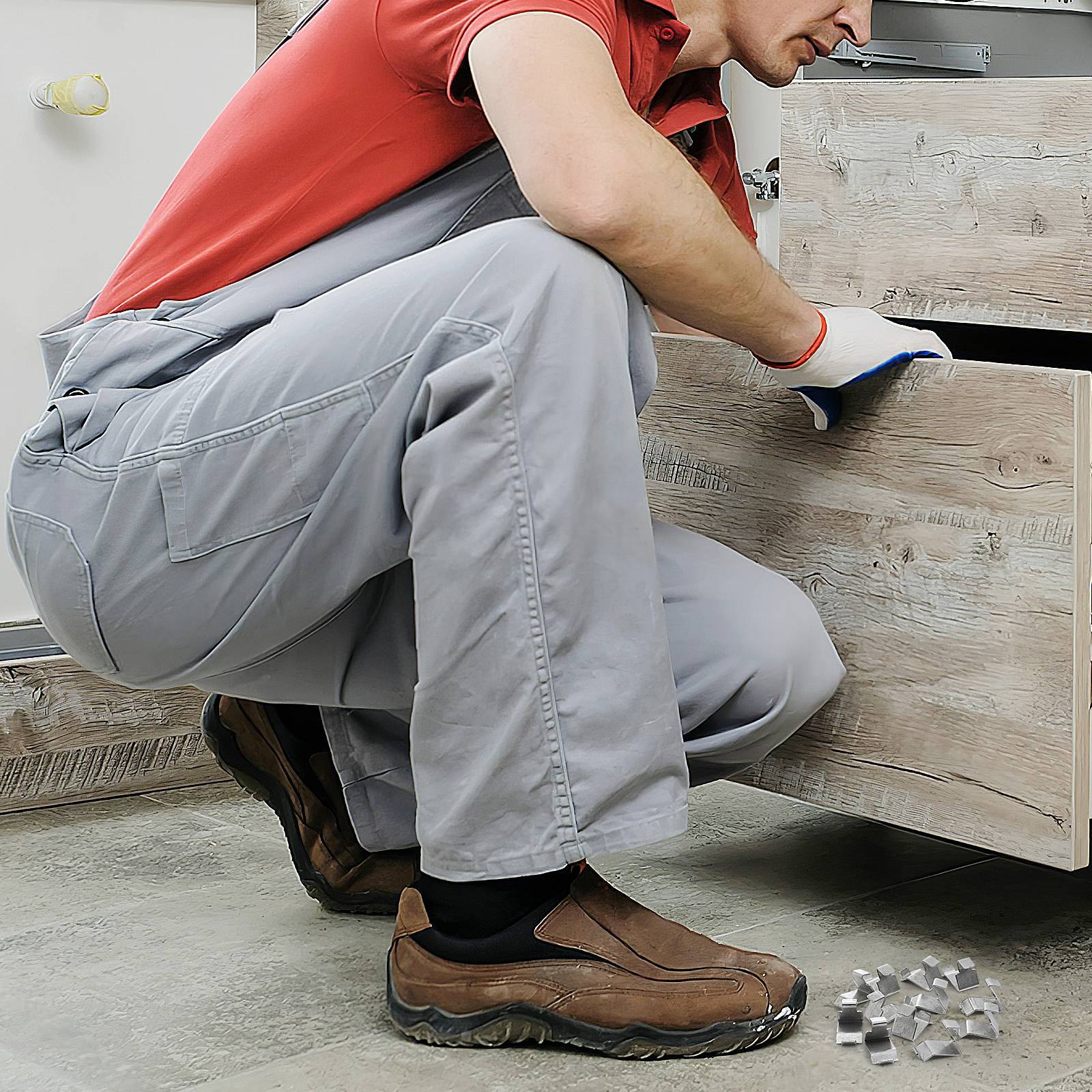 12 Pcs Metal Cabinet Shelf Clips File Cabinet Accessories Heavy Duty Shelving Support Brackets Wire Shelf Clip Iron Hardware