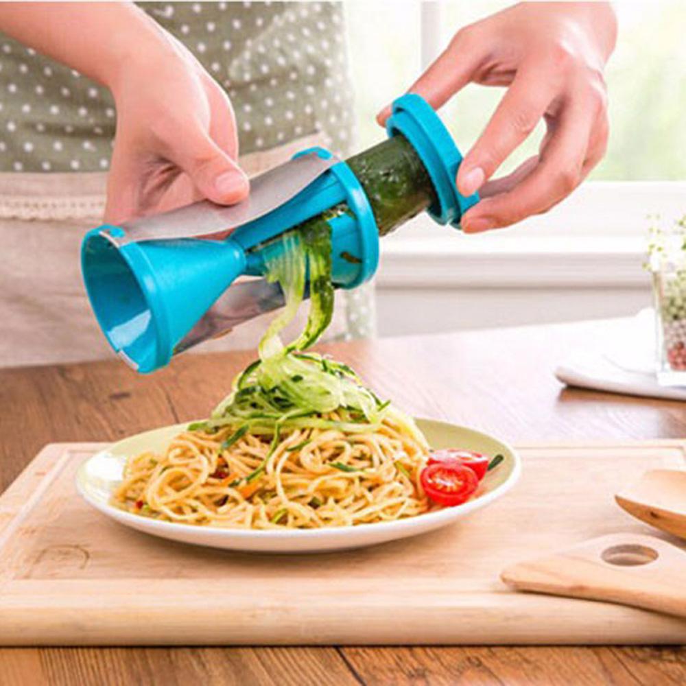 Máquina para hacer Espagueti de calabacín, el mejor Spiraler, fideos, Zoodler, Fettuccine, Pasta, rebanadora de mano