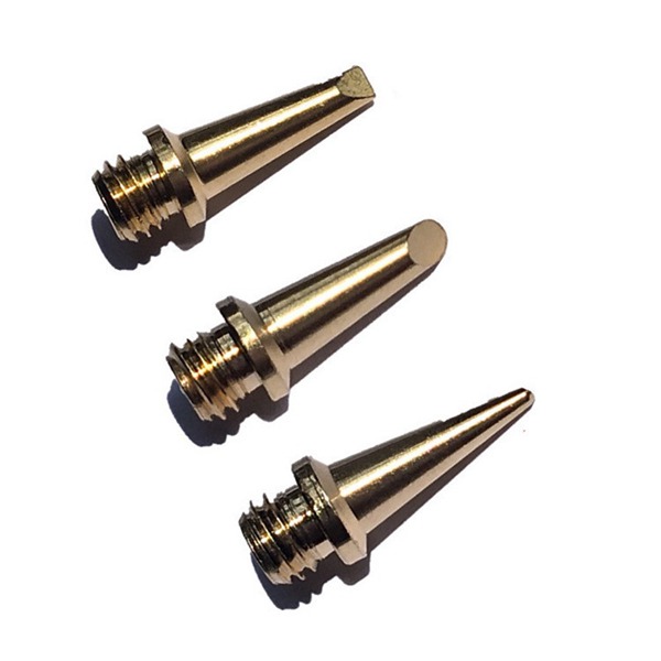 6 Pcs Flame Butane Gas Soldering Tips+Nozzle Butane Gas Solder Tip For Mt-100 Ht-1937 Butane Gas Soldering Iron Kit Welding Se