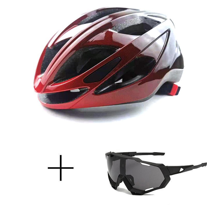 Ultralight Fiets Helm Outdoor Helm City Road Fiets Helm Voor Vrouwen Mannen Racefiets Fietsen Apparatuur: color 8