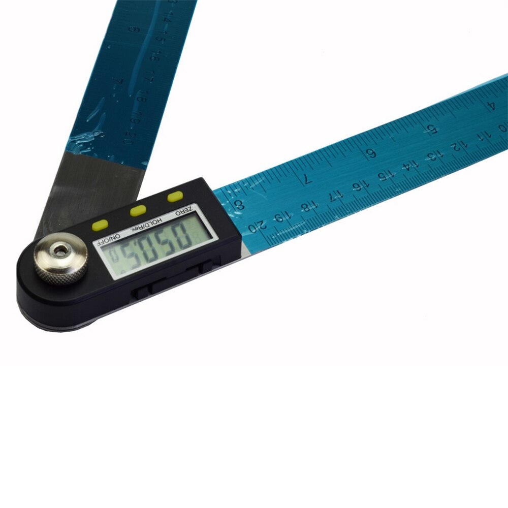 Digital Protractor 200/300/500mm Electronic Angle Gauge Ruler Meter Finder Stainless Steel Goniometer Angle Digital Measure
