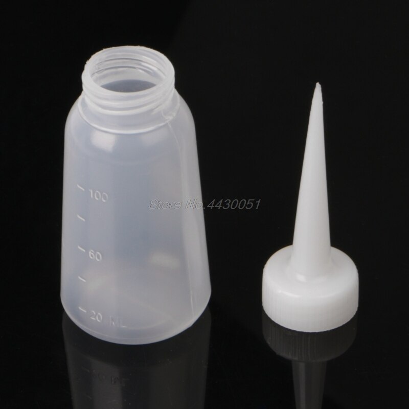 1pc 100ml/ 250ml vetplanten knijp gieter plastic verticale spuitmond spuitbus