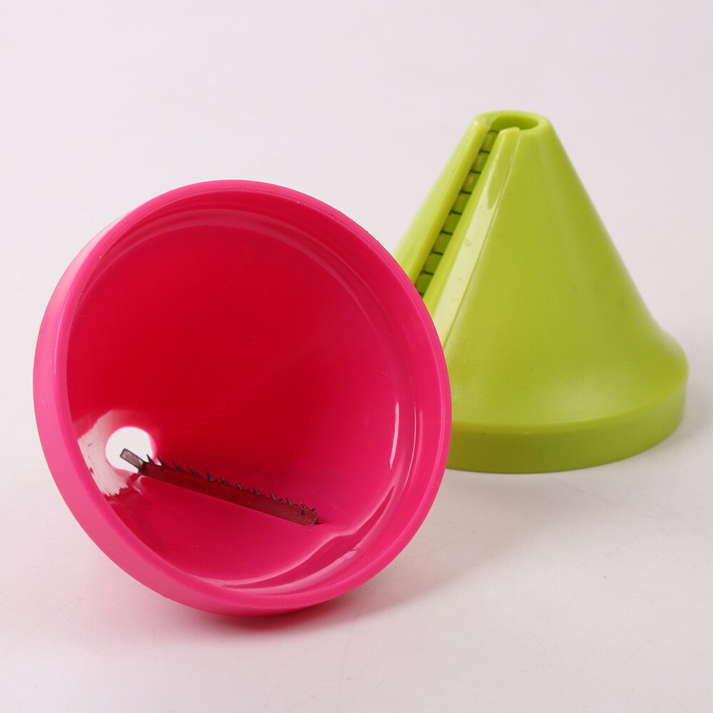 Cortador funcional de alambre en espiral para cocina, herramienta rotativa para cortar verduras, rallador, cocina casera, 1 ud.