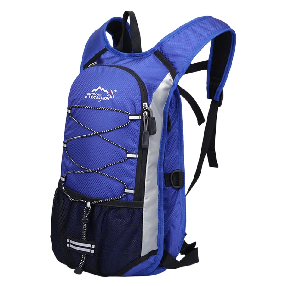 Sports Daypack Cycling Backpack Hydration Backpack 15L Bike Backpack Bag For Outdoor Sports Riding Cycling Equipment: blue