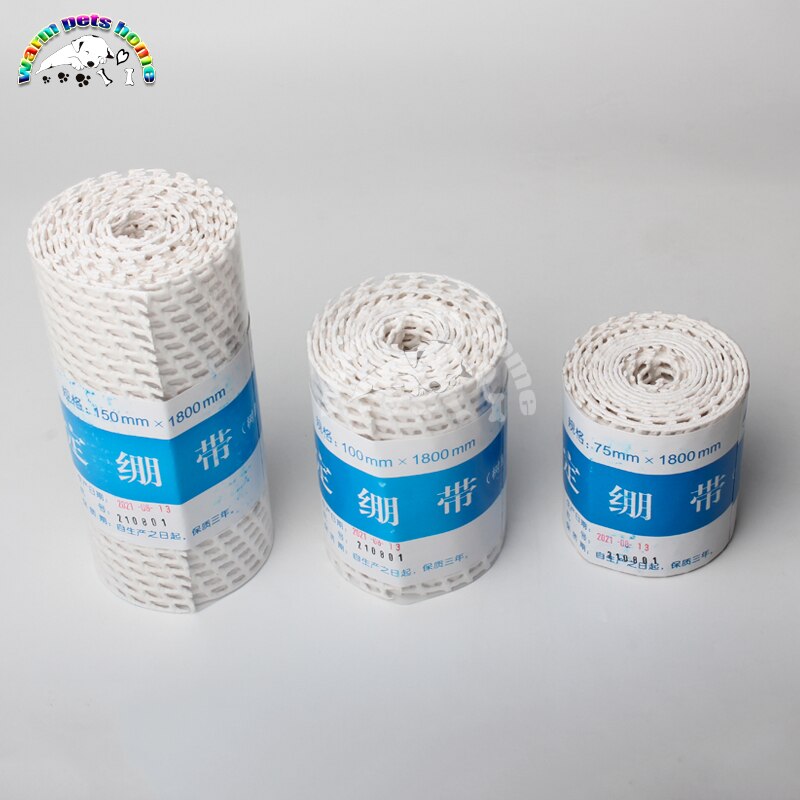 Bandage de Fixation orthopédique en polymère thermoplastique, Bandage en résine biodégradable