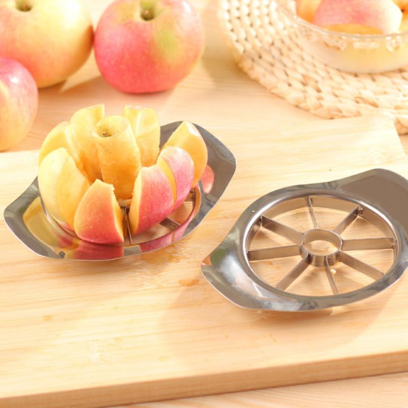 1Pcs Fruit & Vegetable Gereedschap Apple Cutter Rvs Fruit Slicer Apple Peer Cutters Mes Dunschiller Gesneden Keuken Gereedschap