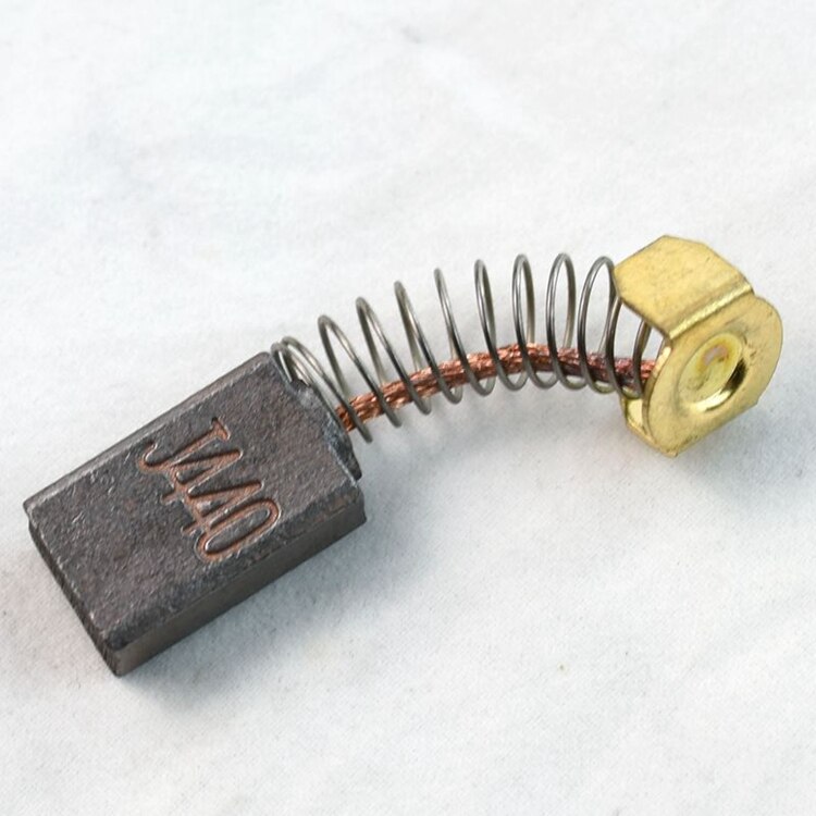 8mm*12mm 4 -polet motor kulbørste mærket  #j440 til mobilitet scooter dele eller el -kørestol dele 10 stk en pakke