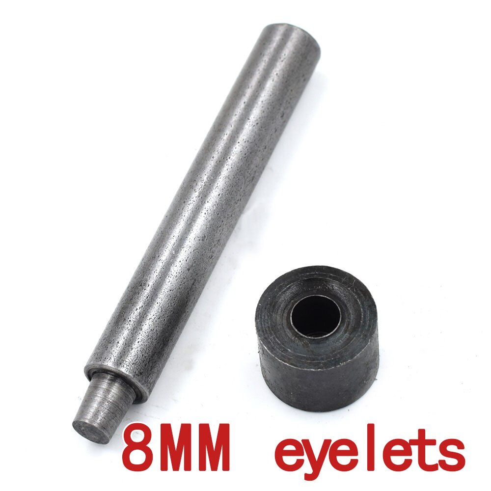 (100pieces/lot) inner 8mm Eyelets Metal Shoe box holes Canopy cloth drawstring Holes Silver Eyelets Ultra gas eyes: tool