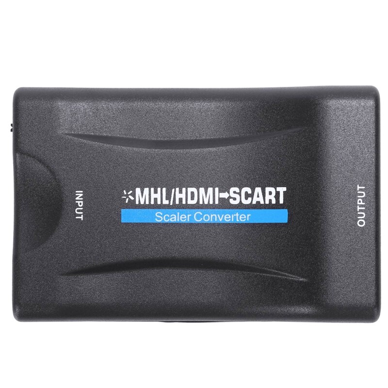 Hdmi-scart-muunnin hdmi-tulo scart-lähtö komposiittivideo hd-stereo o sovitin 720p / 1080p hdtv:lle dvd ntsc pal to hd: Default Title