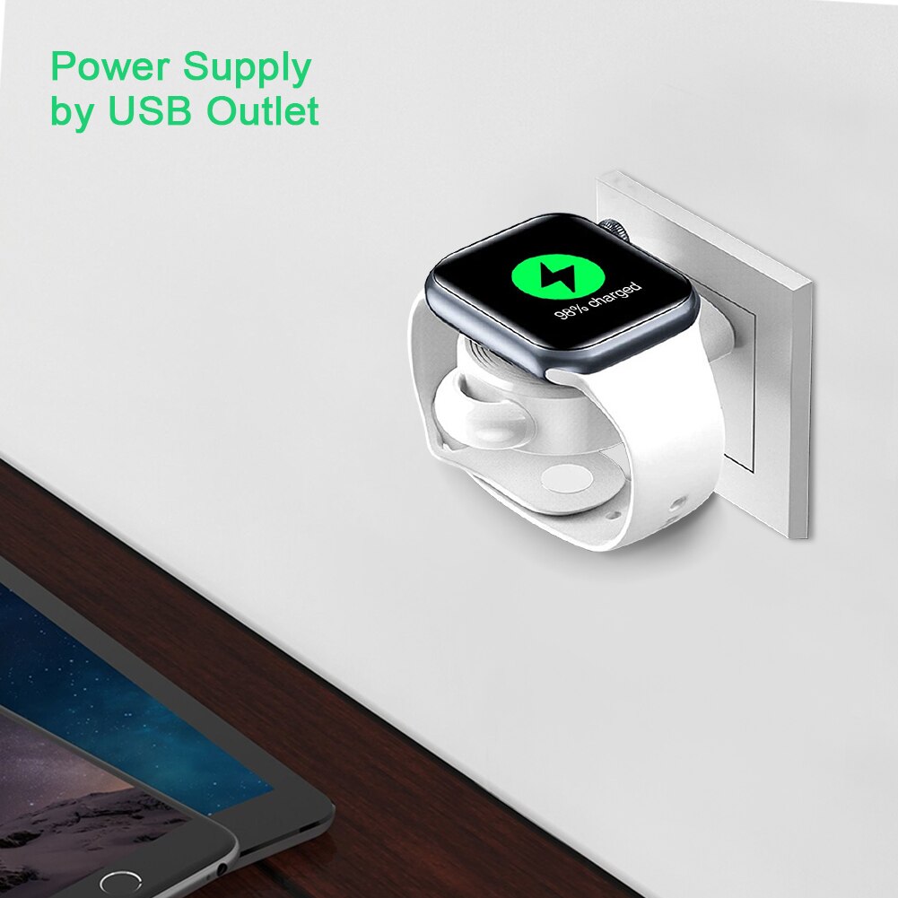 Wireless Charger For Apple IWatch Series 5 4 3 2 1 Mini USB Magnetic Watch Fast Charging Smart Watch QI Wireless Charging