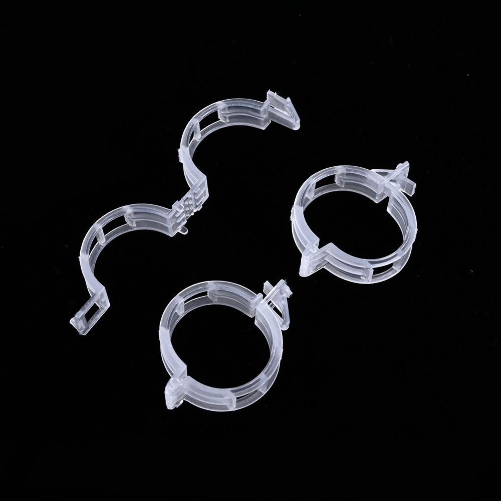 50/100pcs Reusable Plastic Plant Support Clips Plants Hanging Vine Clip Garden Greenhouse Fork Vegetable Tomatoes Clips Supplies