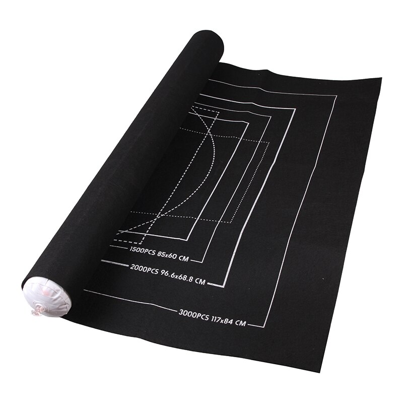 Puzzel Accessoires Speelgoed Draagbare Reizen Opbergtas Puzzel Opslag Roll Up Mat Jigsaw Roll Voelde Mat Speelkleed Voor Up 1500 Stuks