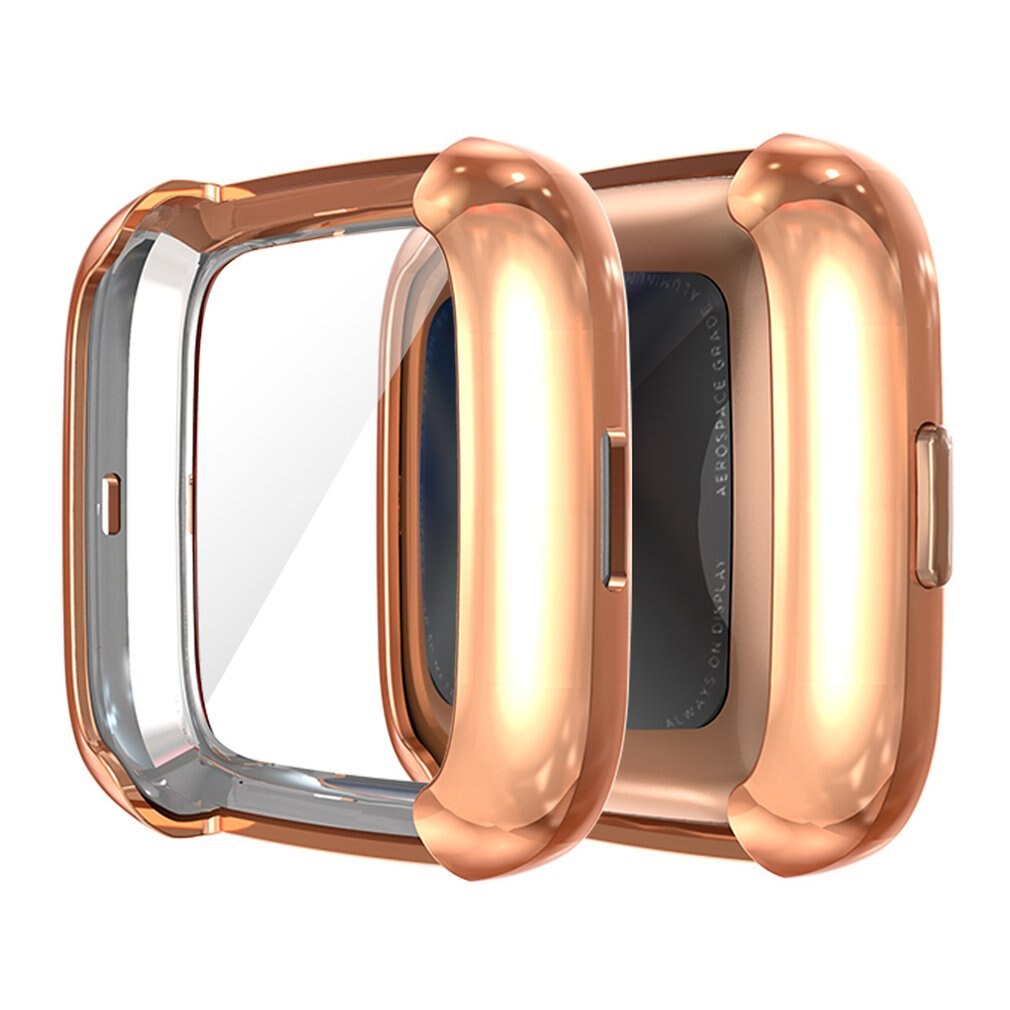 Soft Tpu Case Voor Fitbit Versa Band Waterdicht Horloge Shell Cover Screen 8 Kleur Protector Smart Horloge: 006