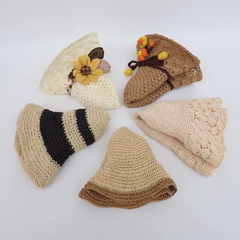 500g Solid Crochet Natural Paper Straw Threads Raffia Yarn Handcrafts DIY Knitting Hat Handbag Purse Basket Rattan Material