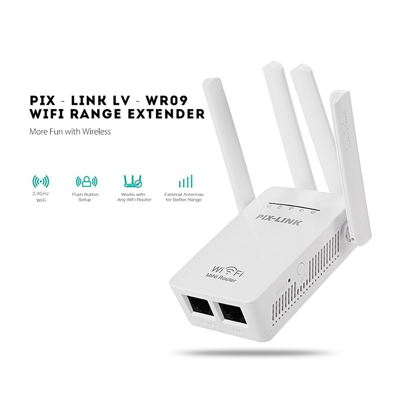 WiFi Extender Range Signal Booster Wireless Networks Web Repeater Dual-Band QJY99