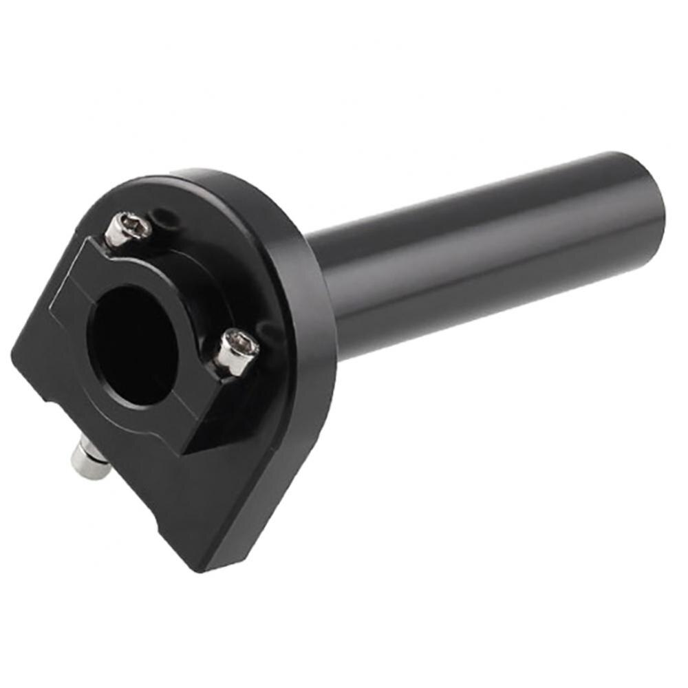 Universal Motorcycle CNC Aluminum Handle Accelerator Throttle Twist Grips Handlebar Big Throttle Grips Modification Parts: Black