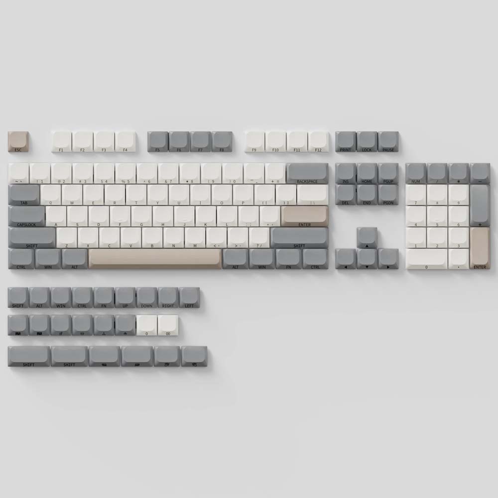 JWA-Capuchons de touches MX PBT ultra-minces, profil bas, océan nickel é d'étoiles, 61/64/75/87/96: Bleu marine