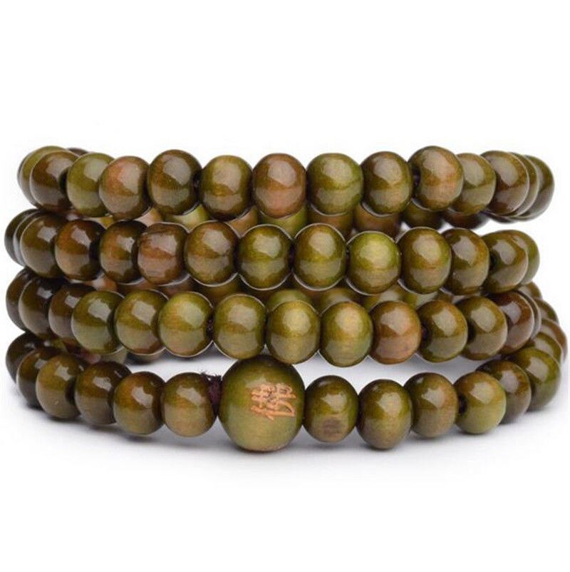 Gebet Perlen Armbinde Tibetischen Buddhistischen Rosenkranz Charme Mala Meditation Halskette Yoga glück Wenge Holz Armbinde Für Frauen Männer: 09