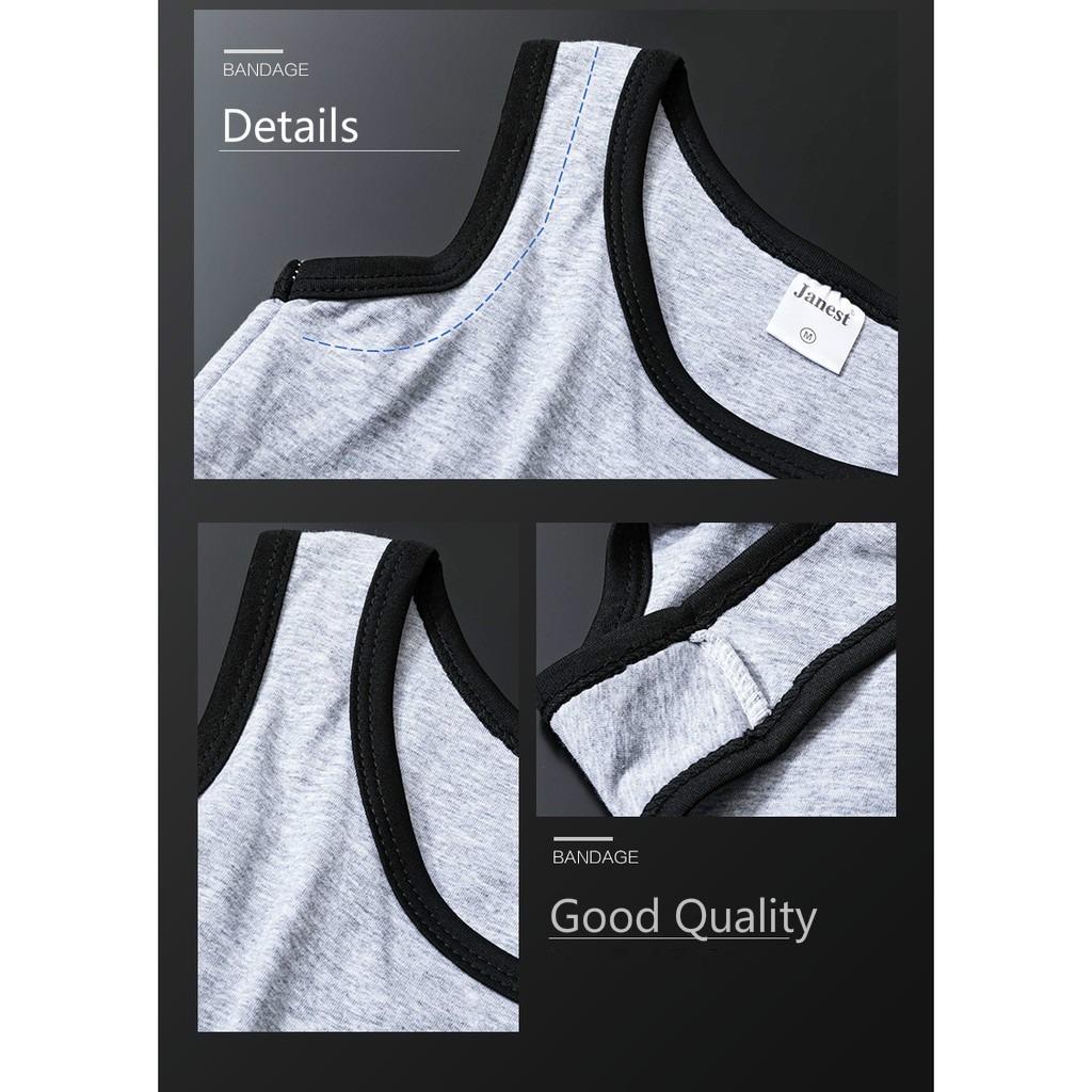 Bandage Chest Binder Tomboy Vest Top Breathable Elastic Chest Breast Binder