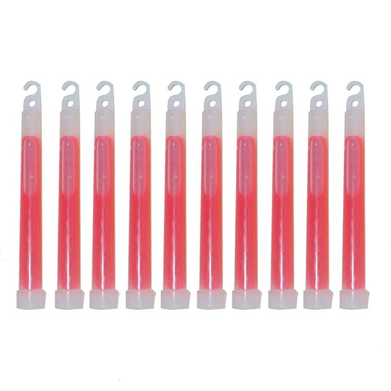 10 Pcs 6 Inch Industriële Glow Sticks Licht Stok Partij Camping Noodverlichting Glowstick Chemische Fluorescerende: Roze