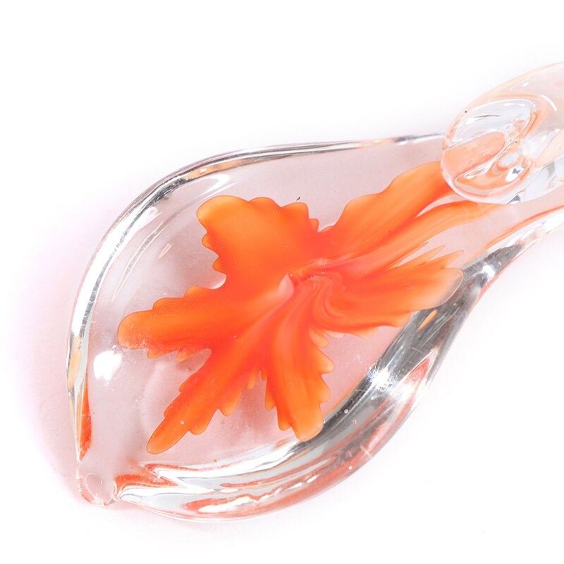 1Pc Glas Pen Houder Glas Creatieve Glas Chinese Ornamenten Glas Leuke Ornamenten