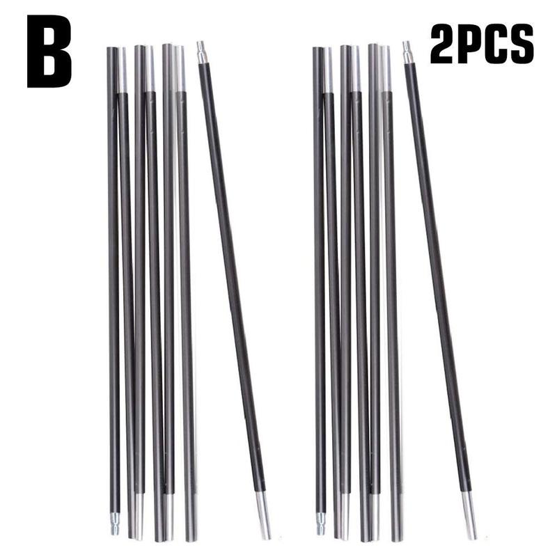 Tent Pole Fiber Rod Tent Support Double Tent Pole Foldable For Outdoor Tools Tent Camping Backpacking Automatic Large Tent: B
