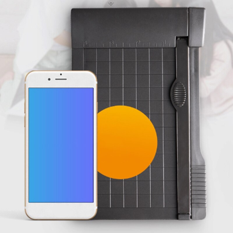 Photo Paper Guillotine Built-in Ruler Paper Cutter Universal Office School Stationery Cutting Supplies