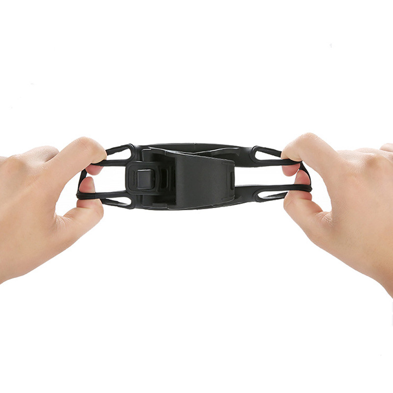 Universal cykeltelefonholder silikone skridsikker styrmontering beslag klip gps stander udstyr samsung iphone huawei  rr7272