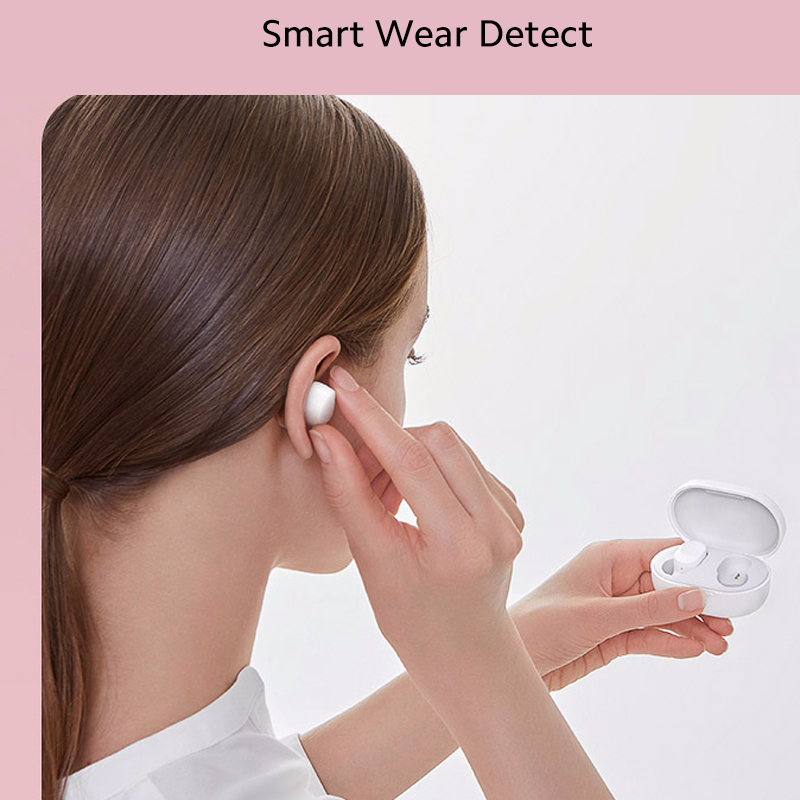 Xiaomi Redmi Airdots 3 Echte Draadloze Bluetooth Oortelefoon Hybrid Vocalism Adaptieve Stereo Bass Met Mic Handsfree Knoppen 3 Oordopjes