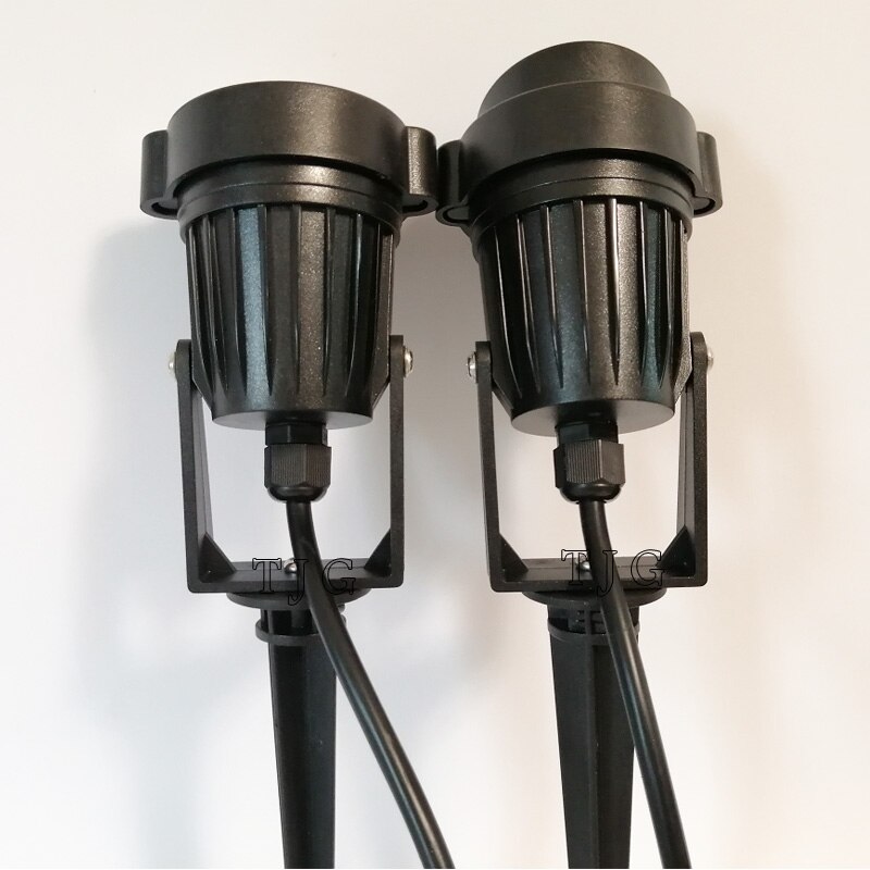 Udendørsbelysning havespotlight stativ led-plænespotlight 3w 9w udendørslamper  ip65 vandtæt havelampe  ac110 v 220v