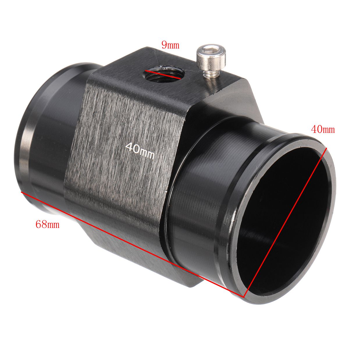 Auto Water Temp Temperatuursensor Gauge Joint Pipe Radiator Adapter 28Mm 30Mm 32Mm 34Mm 36mm 38Mm 40Mm